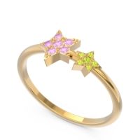 Petite Modern Pave Milati Ring