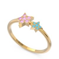Petite Modern Pave Milati Ring