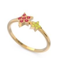 Petite Modern Pave Milati Ring