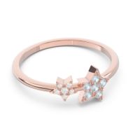 Petite Modern Pave Milati Ring