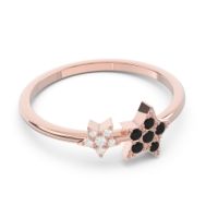Petite Modern Pave Milati Ring