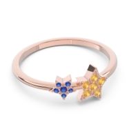 Petite Modern Pave Milati Ring