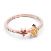 Petite Modern Pave Milati Ring