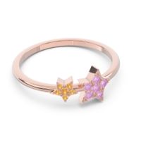 Petite Modern Pave Milati Ring