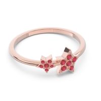 Petite Modern Pave Milati Ring