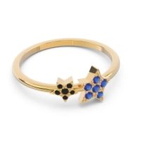 Petite Modern Pave Milati Ring