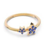 Petite Modern Pave Milati Ring