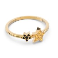 Petite Modern Pave Milati Ring