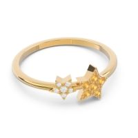 Petite Modern Pave Milati Ring