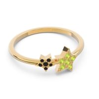 Petite Modern Pave Milati Ring