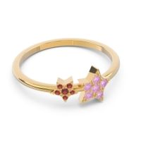 Petite Modern Pave Milati Ring