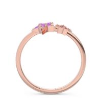 Petite Modern Pave Milati Ring
