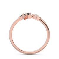 Petite Modern Pave Milati Ring
