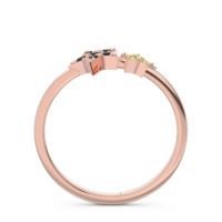 Petite Modern Pave Milati Ring
