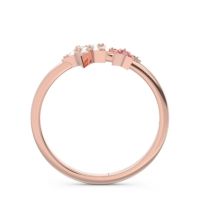 Petite Modern Pave Milati Ring