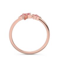 Petite Modern Pave Milati Ring