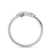 Petite Modern Pave Milati Ring