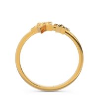 Petite Modern Pave Milati Ring