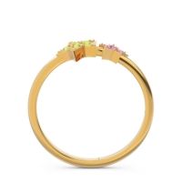 Petite Modern Pave Milati Ring