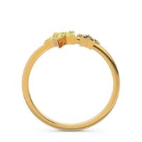 Petite Modern Pave Milati Ring