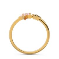 Petite Modern Pave Milati Ring