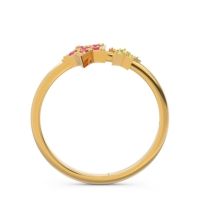 Petite Modern Pave Milati Ring