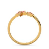 Petite Modern Pave Milati Ring