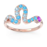 Modern Pave Nada Ring