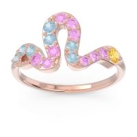 Modern Pave Nada Ring