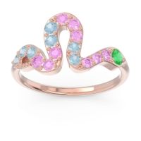 Modern Pave Nada Ring