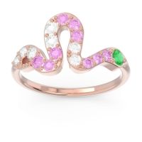 Modern Pave Nada Ring