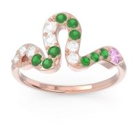 Modern Pave Nada Ring