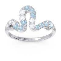 Modern Pave Nada Ring