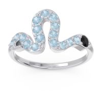 Modern Pave Nada Ring