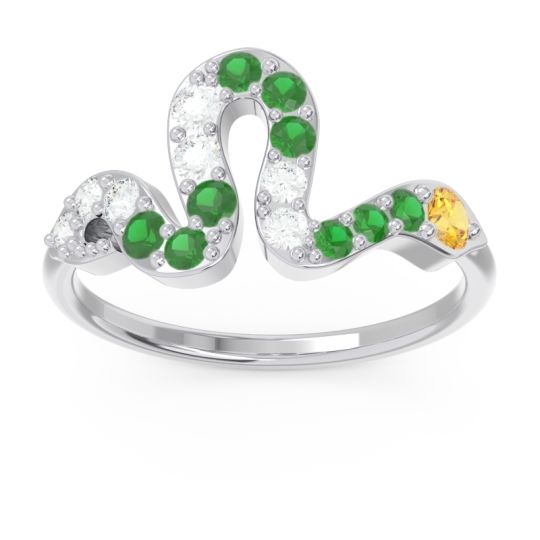 Modern Pave Nada Ring