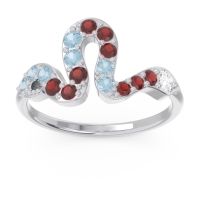 Modern Pave Nada Ring