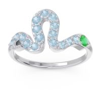 Modern Pave Nada Ring