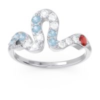 Modern Pave Nada Ring