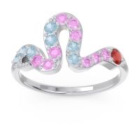 Modern Pave Nada Ring