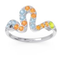 Modern Pave Nada Ring