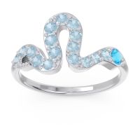 Modern Pave Nada Ring