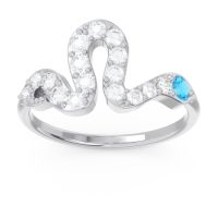 Modern Pave Nada Ring