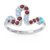 Modern Pave Nada Ring