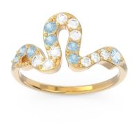 Modern Pave Nada Ring