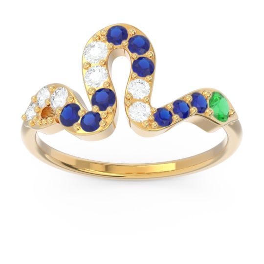 Modern Pave Nada Ring