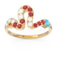 Modern Pave Nada Ring