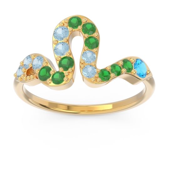 Modern Pave Nada Ring