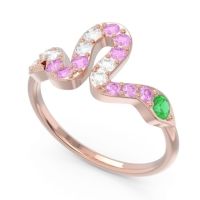 Modern Pave Nada Ring