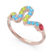 Modern Pave Nada Ring