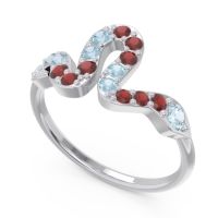 Modern Pave Nada Ring